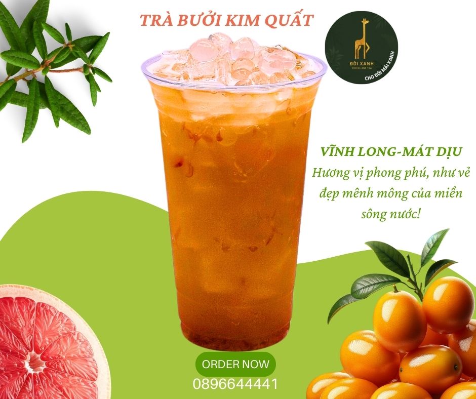 Trà Bưởi Kim Quất