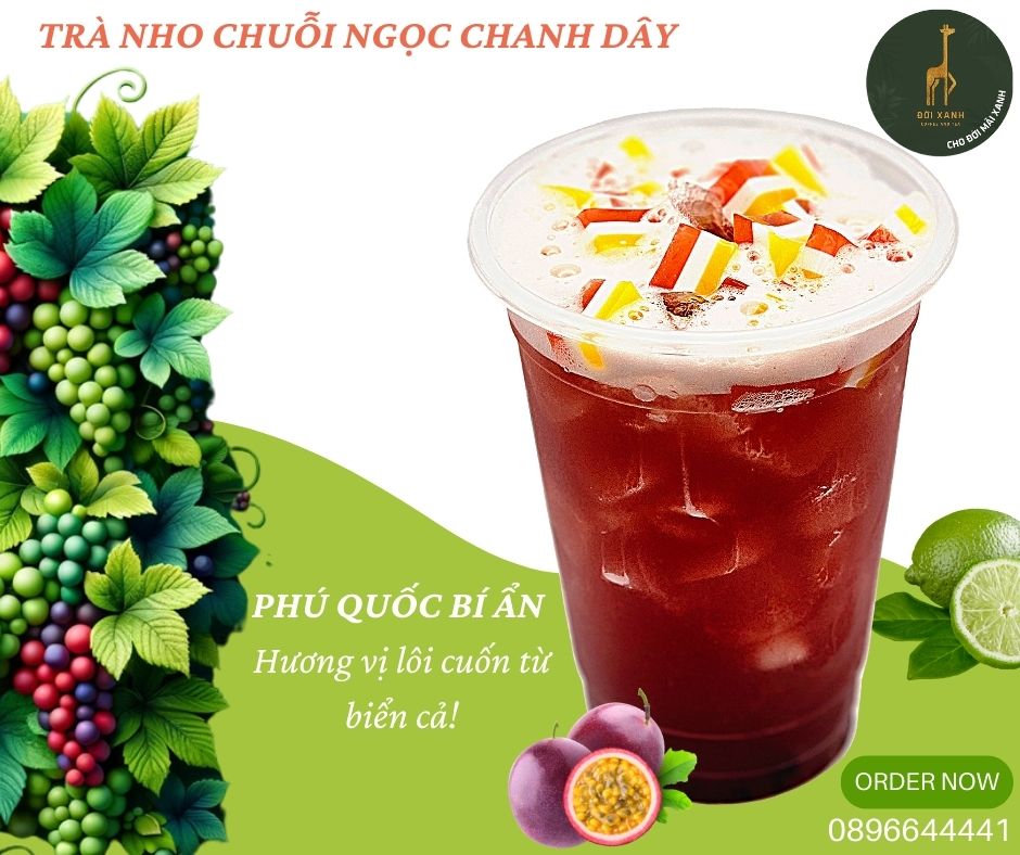 Trà Nho Chuỗi Ngọc Hibiscus