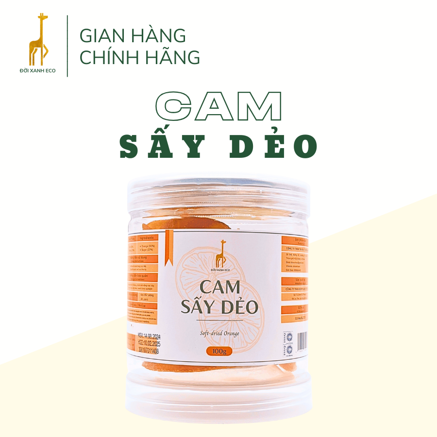 Cam sấy dẻo (Hủ)