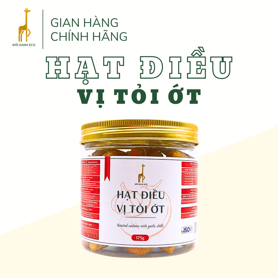 Hạt Điều Tỏi Ớt (Hủ)