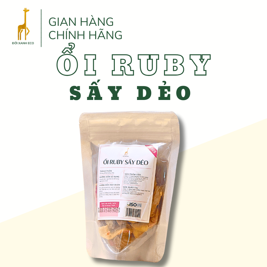 Ổi Ruby Sấy Dẻo (Túi)