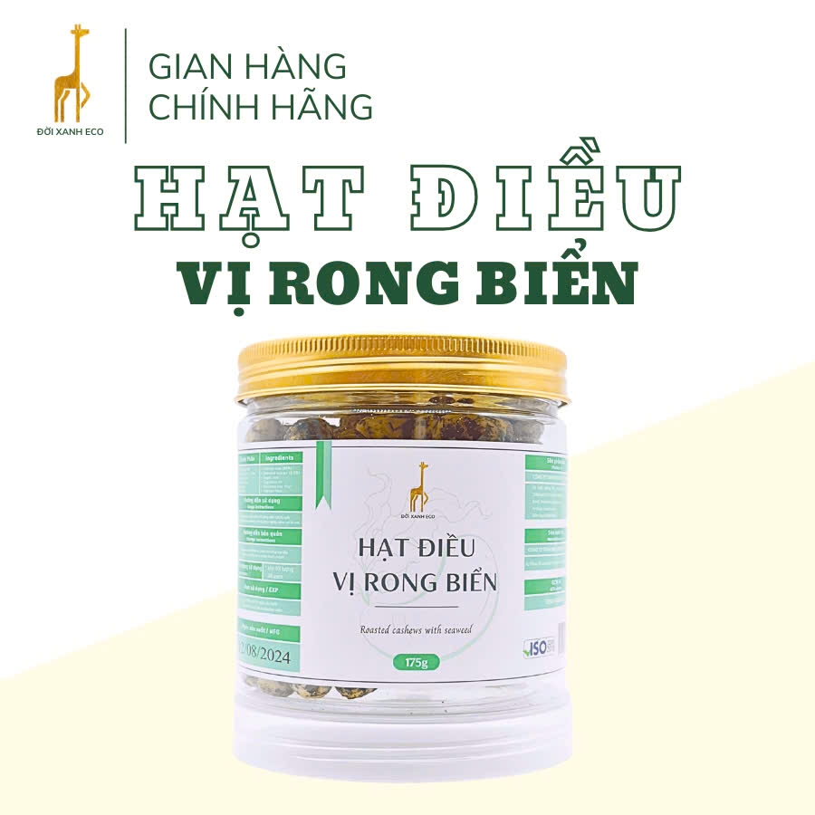 Hạt Điều Xấy Rong Biển