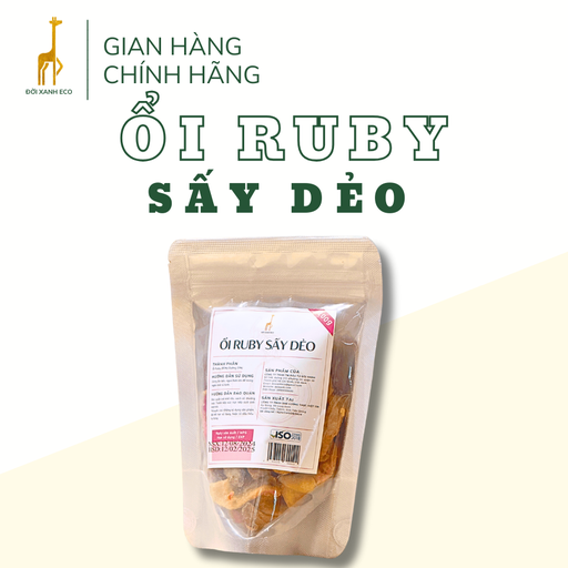 [XAY12] Ổi Ruby Sấy Dẻo (Túi)